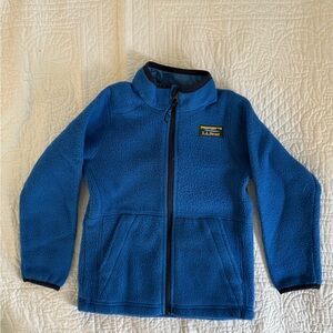 L.L.Bean Blue Fleece Jacket